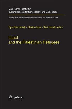 Benvenisti / Hanafi / Gans | Israel and the Palestinian Refugees | Buch | 978-3-642-44457-9 | sack.de