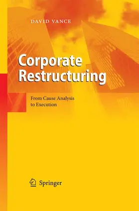 Vance |  Corporate Restructuring | Buch |  Sack Fachmedien