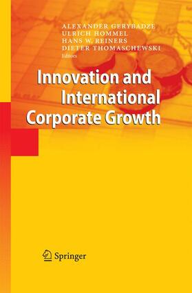 Gerybadze / Thomaschewski / Hommel |  Innovation and International Corporate Growth | Buch |  Sack Fachmedien