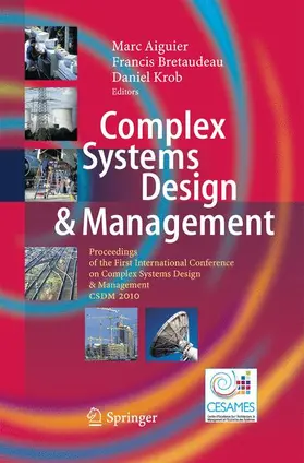 Aiguier / Krob / Bretaudeau |  Complex Systems Design & Management | Buch |  Sack Fachmedien