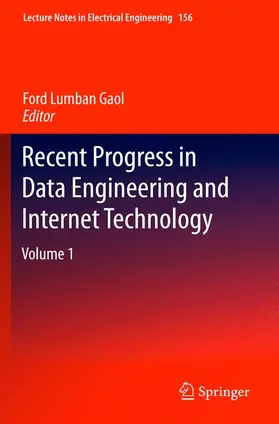 Gaol |  Recent Progress in Data Engineering and Internet Technology | Buch |  Sack Fachmedien