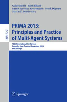 Boella / Elkind / Savarimuthu |  PRIMA 2013: Principles and Practice of Multi-Agent Systems | eBook | Sack Fachmedien