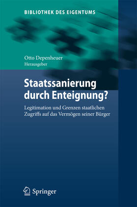 Depenheuer | Staatssanierung durch Enteignung? | E-Book | sack.de