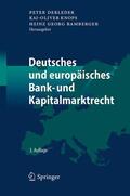 Derleder / Knops / Bamberger |  Deutsches und europäisches Bank- und Kapitalmarktrecht | Buch |  Sack Fachmedien