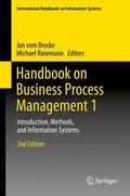 Rosemann / vom Brocke |  Handbook on Business Process Management 1 | Buch |  Sack Fachmedien