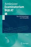 Armbrüster |  Examinatorium BGB AT | Buch |  Sack Fachmedien