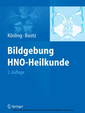 Kösling / Bootz |  Bildgebung HNO-Heilkunde | eBook | Sack Fachmedien