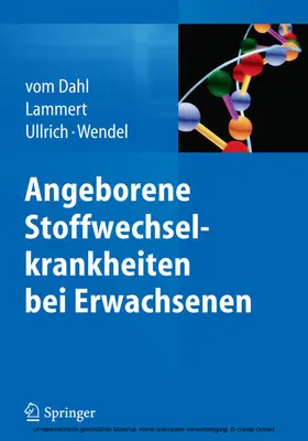 vom Dahl / Lammert / Ullrich |  Angeborene Stoffwechselkrankheiten bei Erwachsenen | eBook | Sack Fachmedien