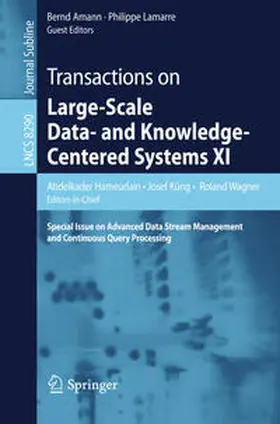 Hameurlain / Küng / Wagner |  Transactions on Large-Scale Data- and Knowledge-Centered Systems XI | Buch |  Sack Fachmedien