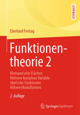 Freitag | Funktionentheorie 2 | E-Book | sack.de