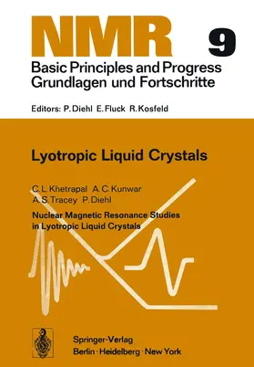Khetrapal / Kunwar / Tracey |  Nuclear Magnetic Resonance Studies in Lyotropic Liquid Crystals | Buch |  Sack Fachmedien