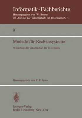 Spies |  Modelle für Rechensysteme | eBook | Sack Fachmedien