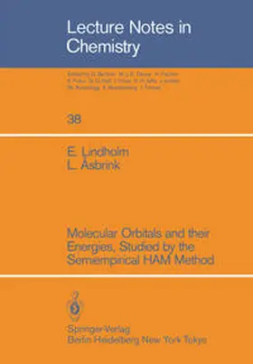 Lindholm / Asbrink |  Molecular Orbitals and their Energies, Studied by the Semiempirical HAM Method | eBook | Sack Fachmedien