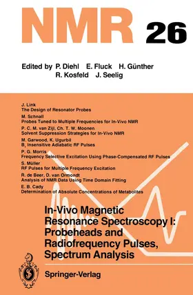 Rudin |  In-Vivo Magnetic Resonance Spectroscopy I: Probeheads and Radiofrequency Pulses Spectrum Analysis | Buch |  Sack Fachmedien