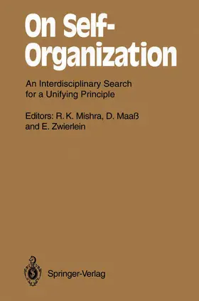 Mishra / Maaß / Zwierlein |  On Self-Organization | Buch |  Sack Fachmedien