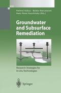 Kobus / Koschitzky / Barczewski |  Groundwater and Subsurface Remediation | Buch |  Sack Fachmedien