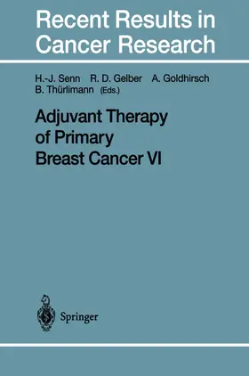 Senn / Gelber / Goldhirsch |  Adjuvant Therapy of Primary Breast Cancer VI | Buch |  Sack Fachmedien