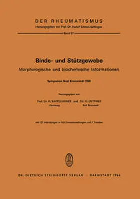 Bartelheimer / Dettmer |  Binde- und Stützgewebe | eBook | Sack Fachmedien