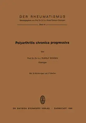 Schoen | Polyarthritis Chronica Progressiva | E-Book | www.sack.de