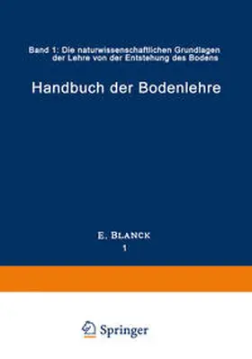 Blank |  Handbuch der Bodenlehre | eBook | Sack Fachmedien