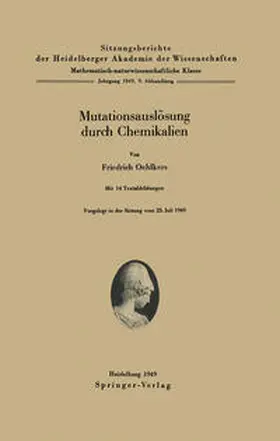 Oehlkers |  Mutationsauslösung durch Chemikalien | eBook | Sack Fachmedien