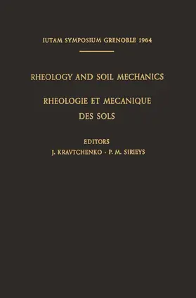 Kravtchenko / Sirieys |  Rheology and Soil Mechanics / Rhéologie et Mécanique des Sols | Buch |  Sack Fachmedien
