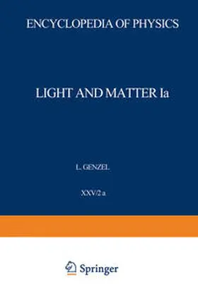 Genzel |  Light and Matter Ia / Licht und Materie Ia | eBook | Sack Fachmedien