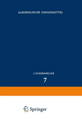 Bergner / Peltonen / Emeis |  Alkoholische Genussmittel | Buch |  Sack Fachmedien