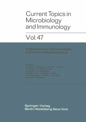 Arber / Maaløe / Braun |  Current Topics in Microbiology and Immunology | Buch |  Sack Fachmedien