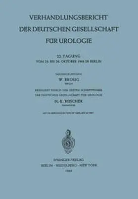 Verhandlungsbericht der Deutschen Gesellschaft für Urologie | E-Book | www.sack.de