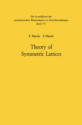 Maeda |  Theory of Symmetric Lattices | eBook | Sack Fachmedien