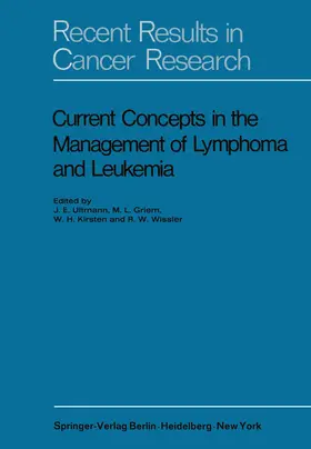 Ultmann / Griem / Kirsten |  Current Concepts in the Management of Lymphoma and Leukemia | Buch |  Sack Fachmedien