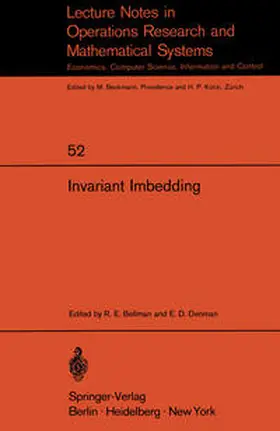 Bellman / Denman | Invariant Imbedding | E-Book | sack.de