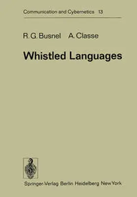 Busnel / Classe |  Whistled Languages | eBook | Sack Fachmedien