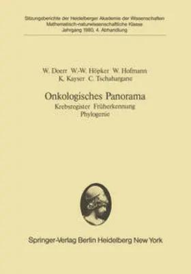 Doerr / Höpker / Hofmann | Onkologisches Panorama | E-Book | www.sack.de