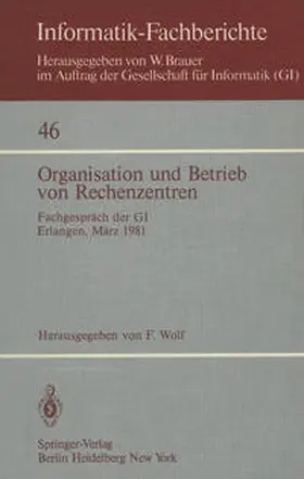 Wolf |  Organisation und Betrieb von Rechenzentren | eBook | Sack Fachmedien