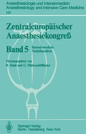 Haid / Mitterschiffthaler | Zentraleuropäischer Anaesthesiekongreß | E-Book | sack.de