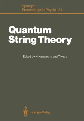 Kawamoto / Kugo |  Quantum String Theory | Buch |  Sack Fachmedien