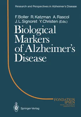 Boller / Katzman / Rascol |  Biological Markers of Alzheimer's Disease | Buch |  Sack Fachmedien