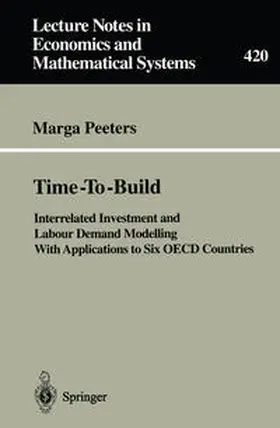 Peeters |  Time-To-Build | eBook | Sack Fachmedien