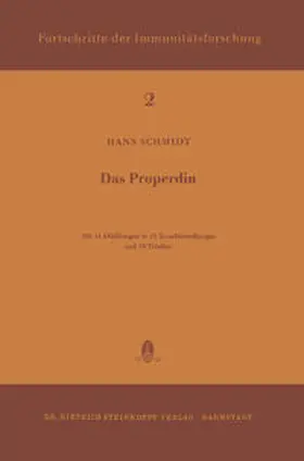 Schmidt |  Das Properdin | eBook | Sack Fachmedien