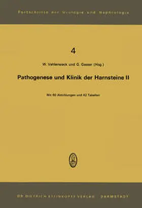 Vahlensieck / Gasser |  Pathogenese und Klinik der Harnsteine II | eBook | Sack Fachmedien