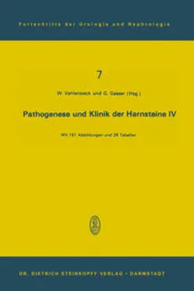 Vahlensieck / Gasser | Pathogenese und Klinik der Harnsteine IV | E-Book | www.sack.de