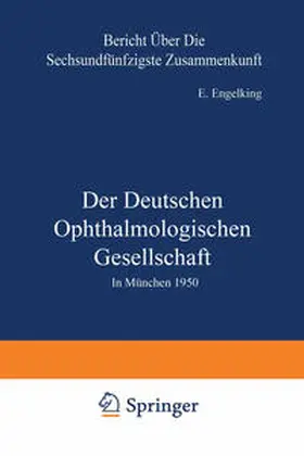 Engelking |  Der Deutschen Ophthalmologischen Gesellschaft | eBook | Sack Fachmedien