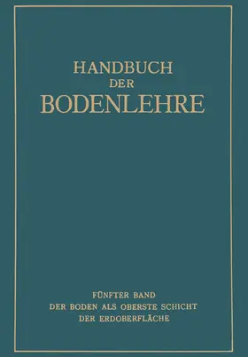 Blanck |  Der Boden als oberste Schicht der Erdoberfläche | Buch |  Sack Fachmedien
