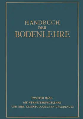 Blanck / Herzog |  Handbuch der Bodenlehre | Buch |  Sack Fachmedien