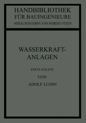 Ludin |  Wasserkraftanlagen | Buch |  Sack Fachmedien