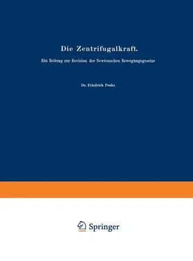 Poske |  Die Zentrifugalkraft | Buch |  Sack Fachmedien