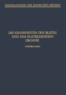 Schittenhelm / Schauman / Aschoff |  Handbuch der Krankheiten des Blutes und der Blutbildenden Organe | Buch |  Sack Fachmedien
