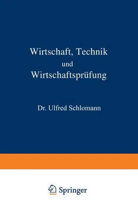 Schlomann / Schittenhelm / Langstein |  Wirtschaft Technik und Wirtschaftsprüfung | Buch |  Sack Fachmedien